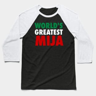 World's Greatest Mija Baseball T-Shirt